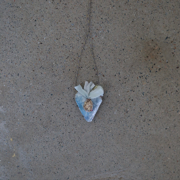 Antomoon Women's Necklace with Velvet Heart Chain ATM-Antomoon-8-7-velvet (Antomoon-8-1)